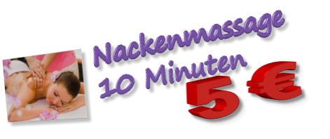 5  Nackenmassage 10 Minuten